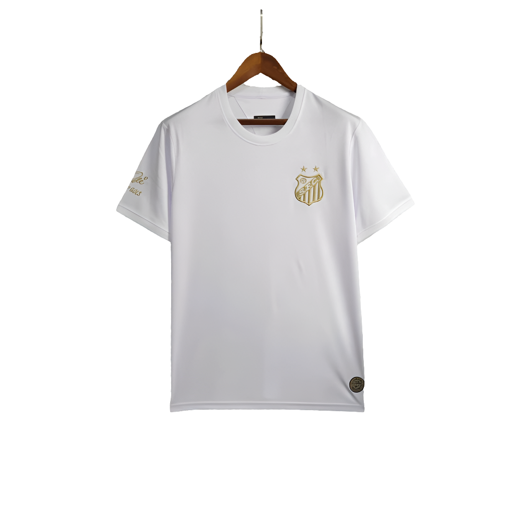 Camiseta Santos 25/26 Edición Conmemorativa - Blanca - Versión Aficionado