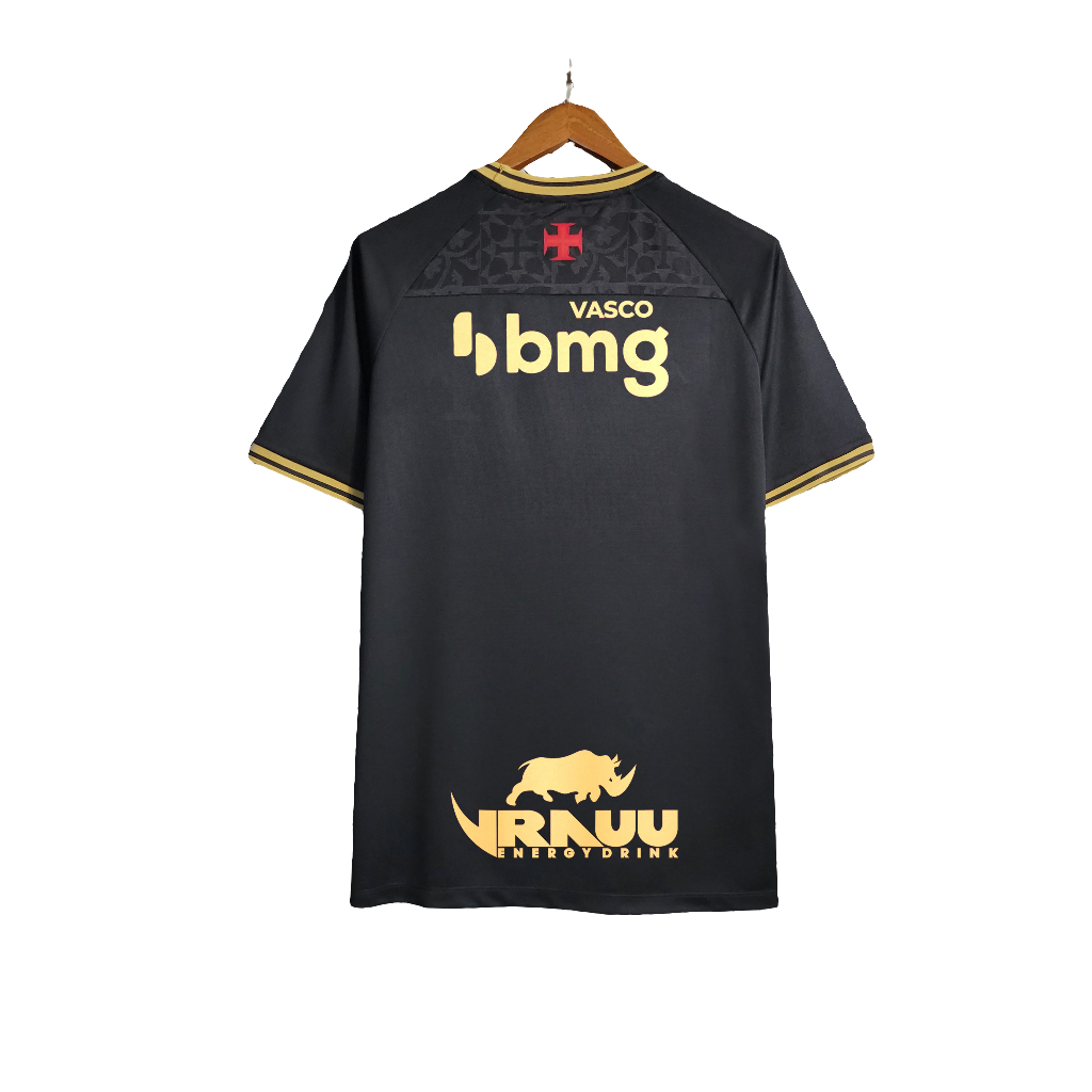 Camiseta Vasco 22/23 Portero - Negro - Todos los Patrocinios - Versión Aficionado