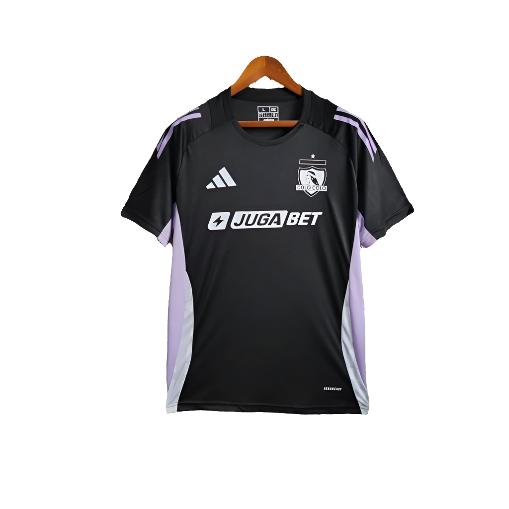 Camiseta Colo Colo 25/26 Entrenamiento - Negra - Versión Aficionado
