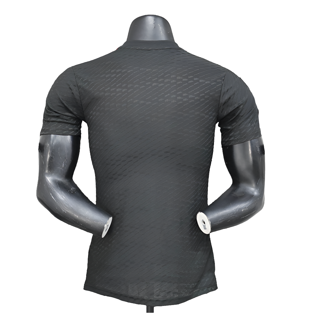 Camiseta Manchester United 25/26 Entrenamiento - Negra - Versión Jugador