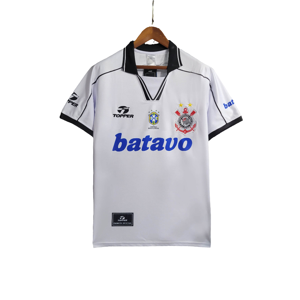 Camiseta Corinthians 1999 I Casa - Versión Retro