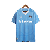 Camiseta Grêmio 23/24 Edición Especial - Azul Celeste - Todos los Patrocinios - Versión Aficionado