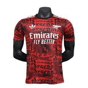 Camiseta Arsenal 25/26 Entrenamiento - Rojo Oscuro - Versión Jugador