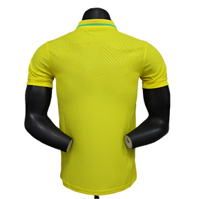 Camiseta Brasil 25/26 Edición Polo - Amarilla - Versión Jugador