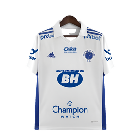 Camiseta Cruzeiro 22/23 II Visitante - Todos los Patrocinios - Versión Aficionado