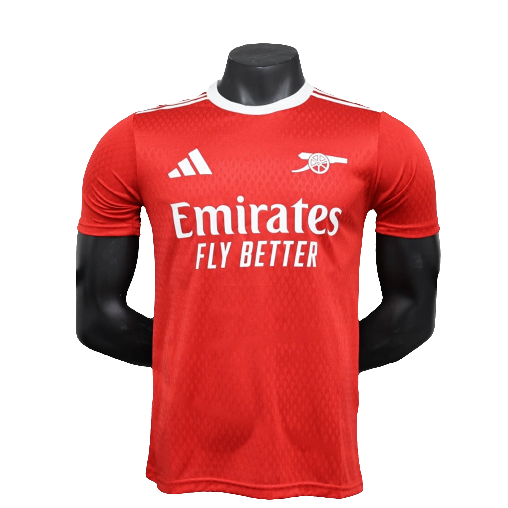 Camiseta Arsenal 25/26 Pre-Partido - Roja - Versión Jugador
