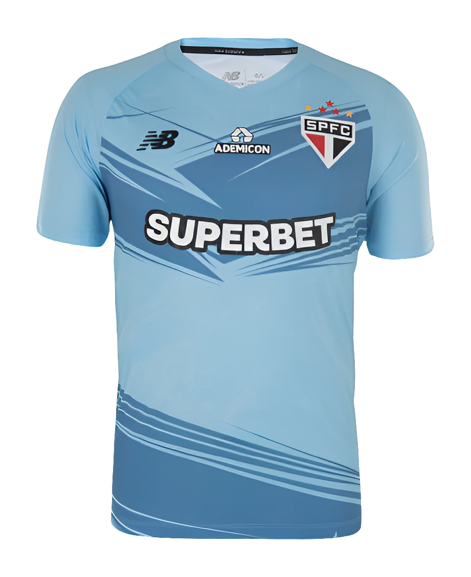 Camiseta São Paulo 25/26 Portero - Azul Claro - Versión Aficionado