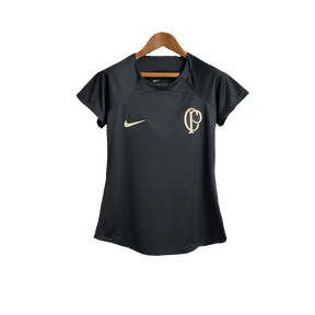 Camiseta Corinthians 22/23 Entrenamiento - Negro - Femenina