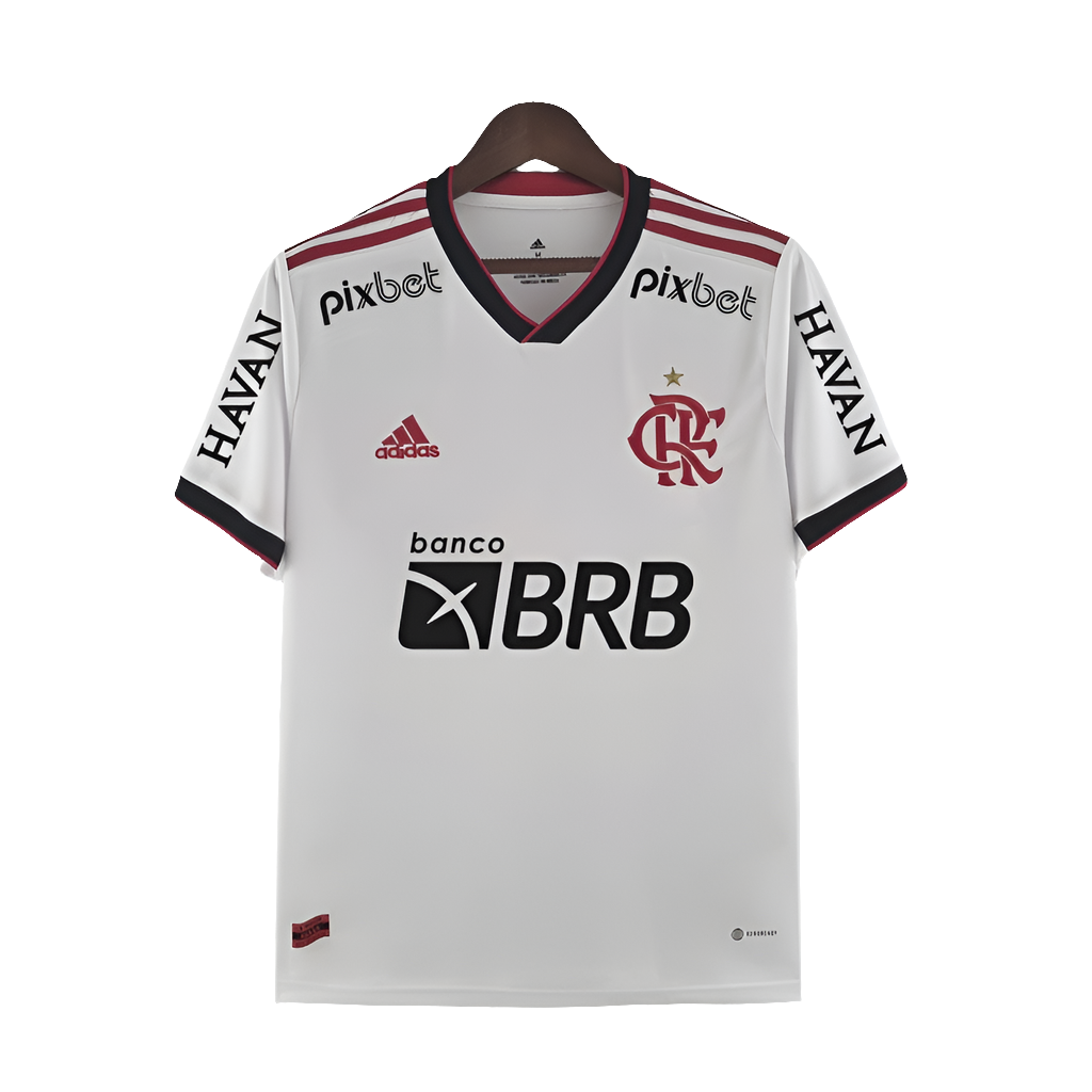 Camiseta Flamengo 22/23 II Visitante - Todos los Patrocinios - Versión Aficionado