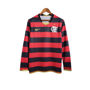 Camiseta Flamengo 2009 I Casa - Manga Larga Versión Retro