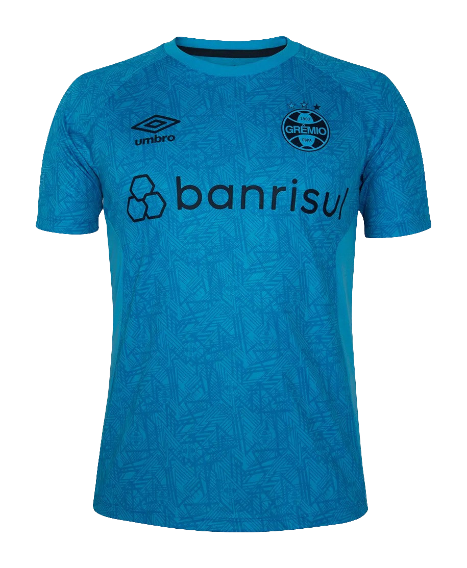 Camiseta Grêmio 24/25 Entrenamiento - Azul - Versión Aficionado