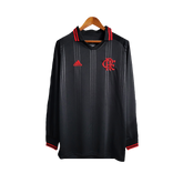 Camiseta Flamengo 19/20 Edición Especial - Negro - Manga Larga Versión Retro