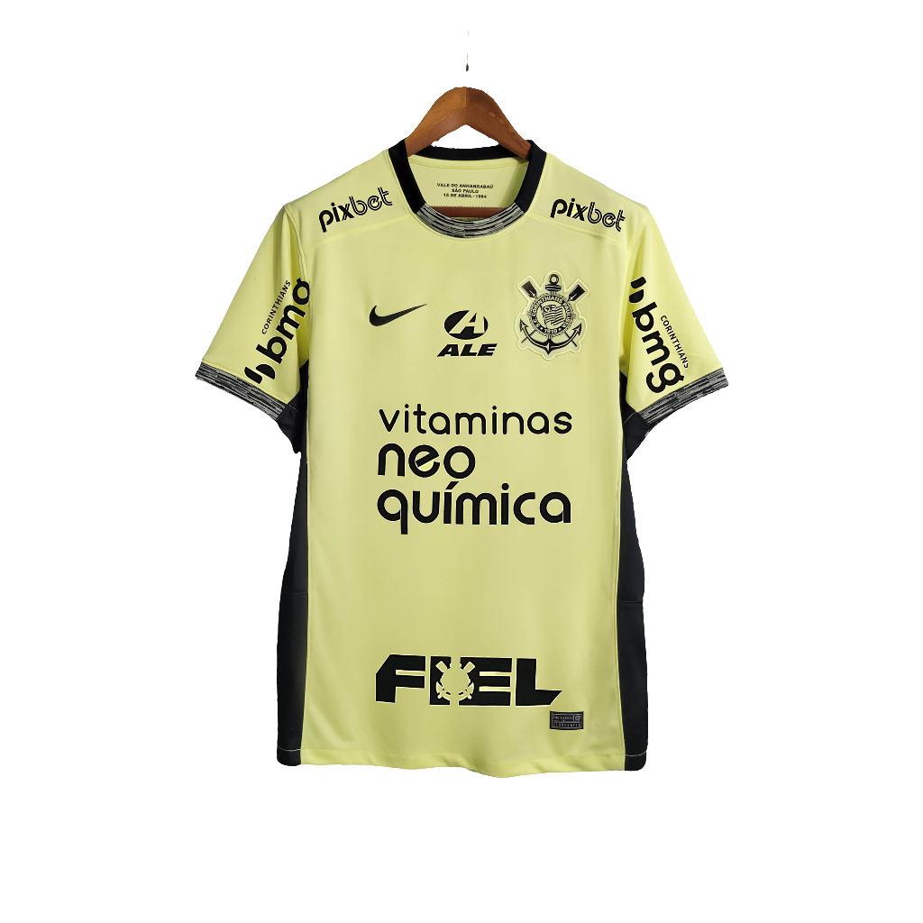 Camiseta Corinthians 23/24 III Tercera - Todos los Patrocinios - Versión Aficionado
