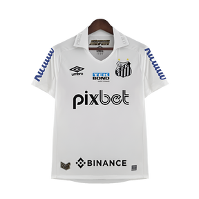 Camiseta Santos 22/23 I Casa - Todos los Patrocinios - Versión Aficionado