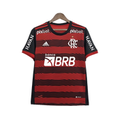 Camiseta Flamengo 22/23 I Casa - Todos los Patrocinios - Versión Aficionado