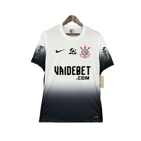 Camiseta Corinthians 24/25 I Casa - Todos los Patrocinios - Versión Aficionado