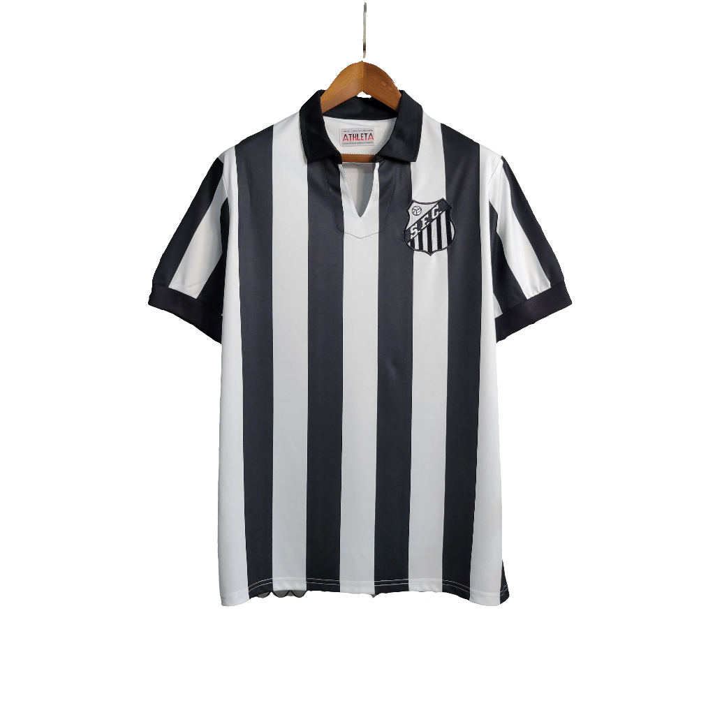 Camiseta Santos 1958 I Casa - Versión Retro
