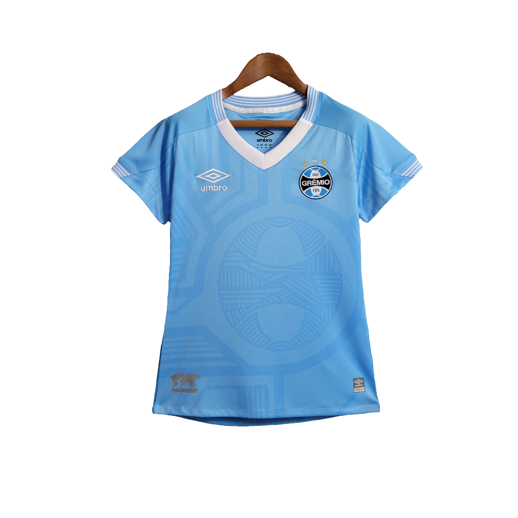 Camiseta Grêmio 23/24 Edición Especial - Azul Celeste - Femenina