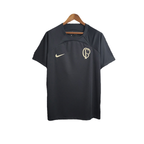 Camiseta Corinthians 22/23 Entrenamiento - Negro - Versión Aficionado