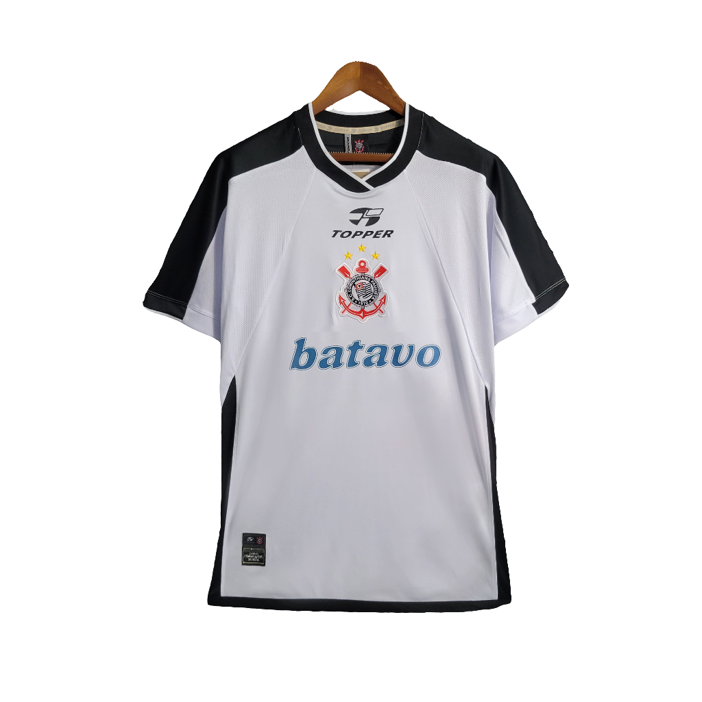 Camiseta Corinthians 2000 I Casa - Versión Retro