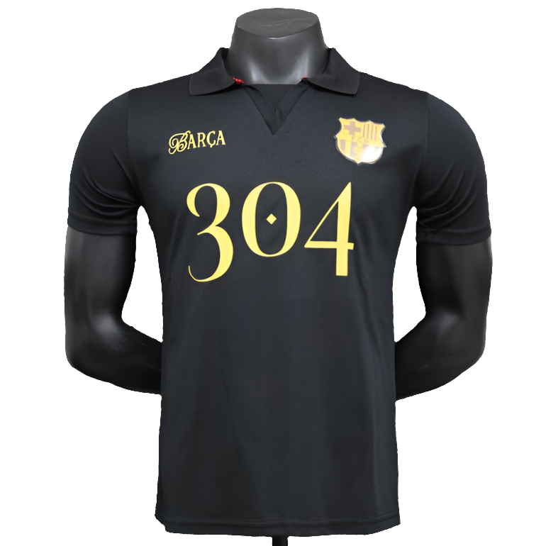 Camiseta Barcelona 25/26 Negra - Edición Especial - Versión Jugador