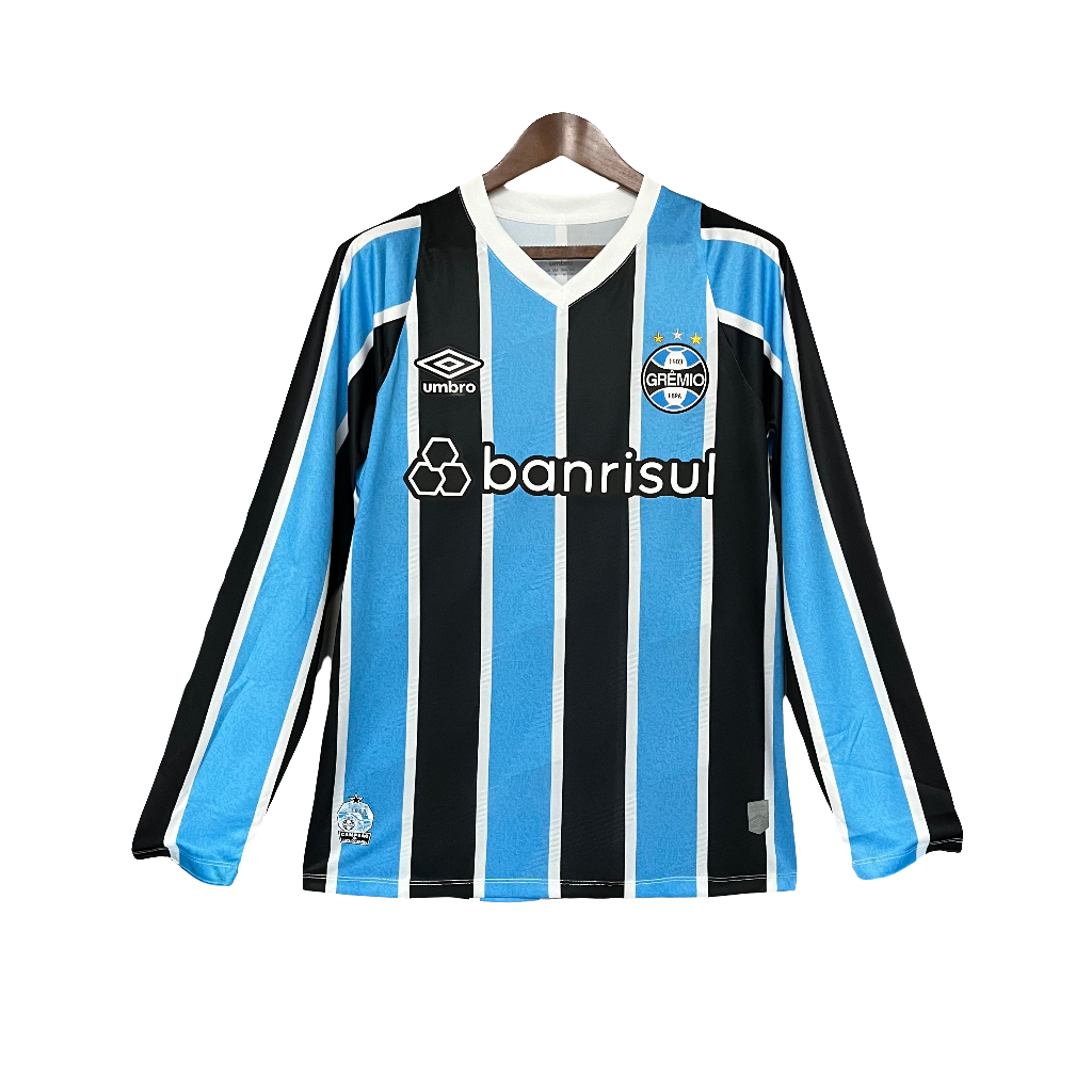 Camiseta Grêmio 24/25 I Casa - Manga Larga