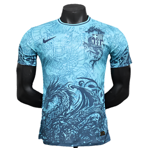 Camiseta Barcelona 25/26 Edición Especial - Azul Claro - Versión Jugador