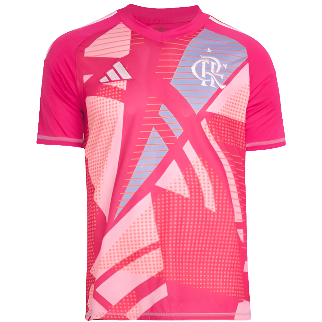 Camiseta Flamengo 25/26 Portero - Rosa - Versión Aficionado