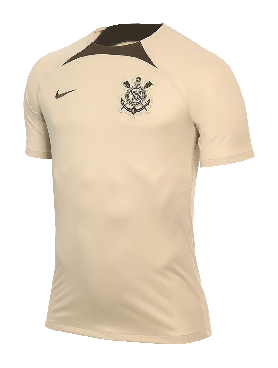 Camiseta Corinthians 24/25 Entrenamiento - Beige - Versión Aficionado