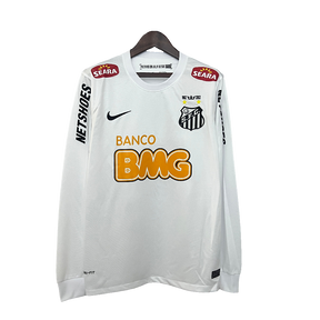 Camiseta Santos 11/12 I Casa - Manga Larga Versión Retro