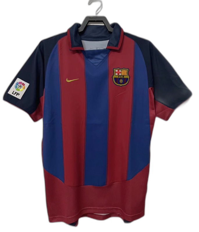 Camiseta Barcelona 03/04 I Casa - Versión Retro