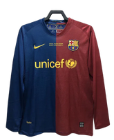Camiseta Barcelona 08/09 I Casa - Manga Larga Versión Retro