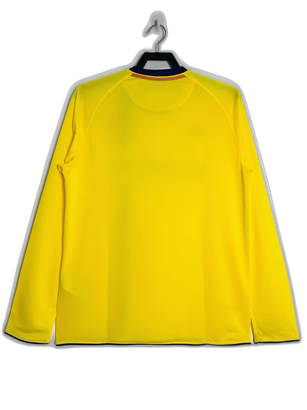 Camiseta Barcelona 08/09 II Visitante - Manga Larga Versión Retro