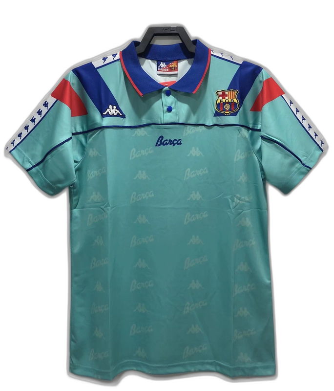 Camiseta Barcelona 92/95 Azul Claro - Versión Retro