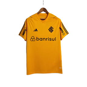 Camiseta Internacional 23/24 Entrenamiento - Naranja - Todos los Patrocinios - Versión Aficionado