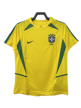 Camiseta Brasil 2002 I Casa - Versión Retro