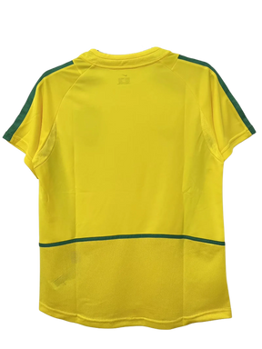 Camiseta Brasil 2002 I Casa - Versión Retro