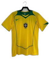 Camiseta Brasil 2004 I Casa - Versión Retro