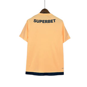 Camiseta São Paulo 24/25 Entrenamiento - Beige - Todos los Patrocinios - Versión Aficionado