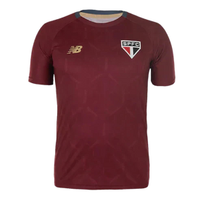 Camiseta São Paulo 25/26 Entrenamiento - Burdeos - Versión Aficionado