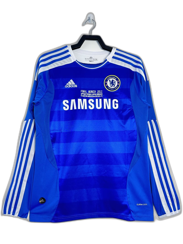 Camiseta Chelsea 11/12 I Casa - Manga Larga Versión Retro