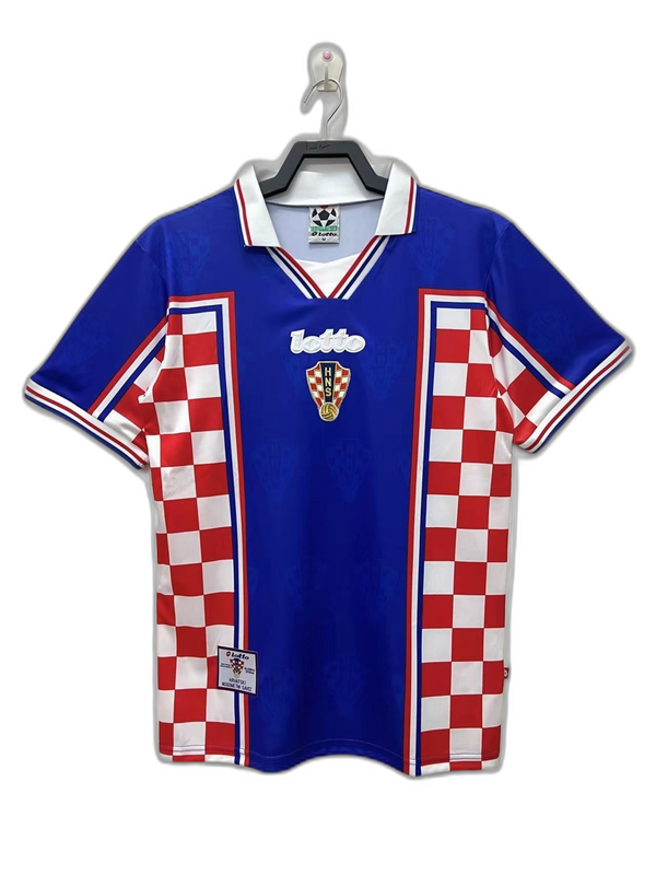Camiseta Croacia 1998 II Visitante - Versión Retro