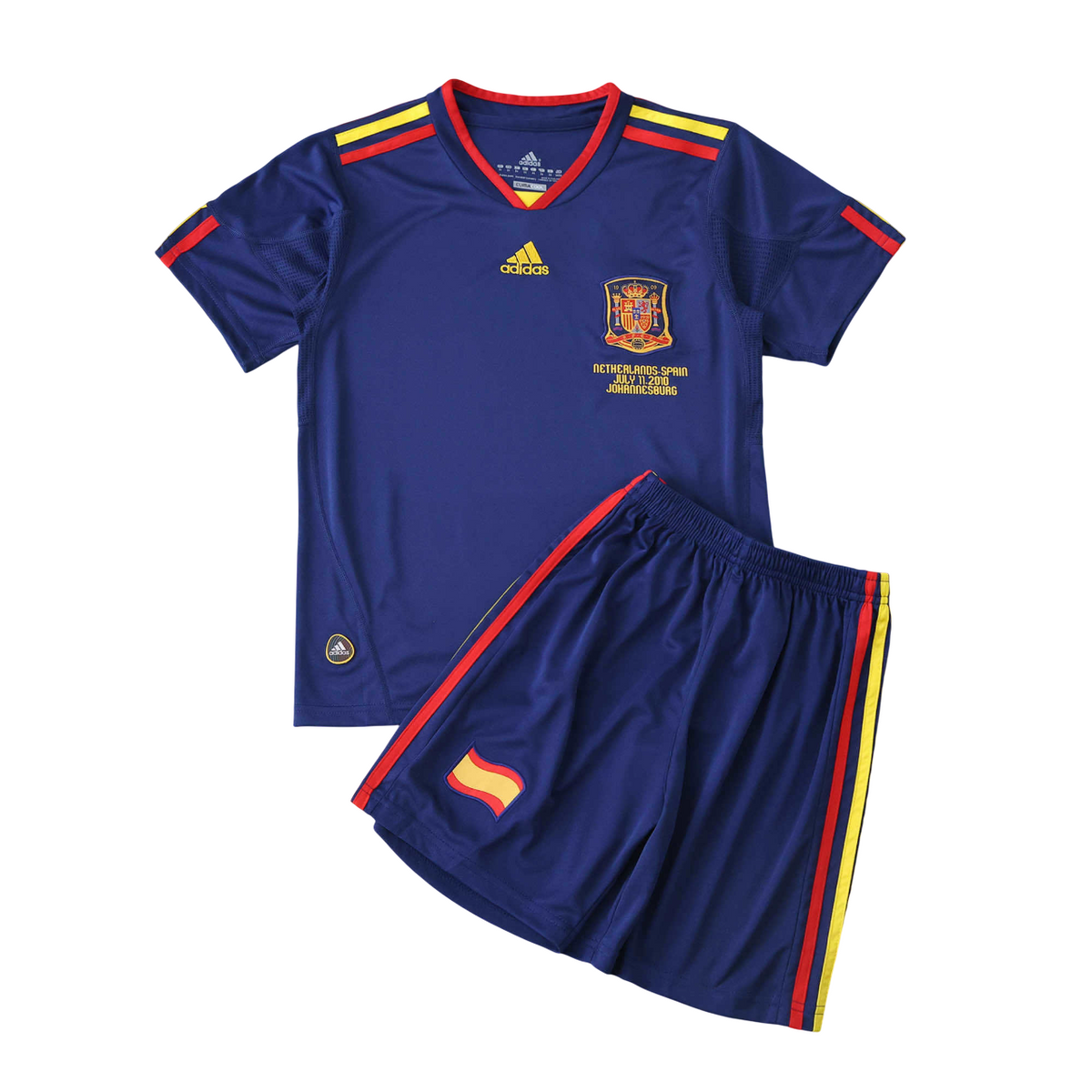 Conjunto Infantil Retro - España 2010 II Visitante