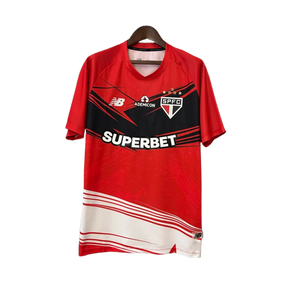 Camiseta São Paulo 25/26 Entrenamiento - Roja - Versión Aficionado