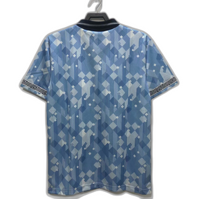 Camiseta Inglaterra 1990 Edición Azul - Versión Retro