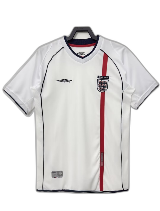 Camiseta Inglaterra 2002 I Casa - Versión Retro