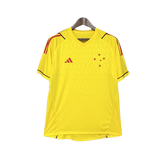 Camiseta Cruzeiro 24/25 Portero - Amarillo - Versión Aficionado