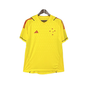 Camiseta Cruzeiro 24/25 Portero - Amarillo - Versión Aficionado