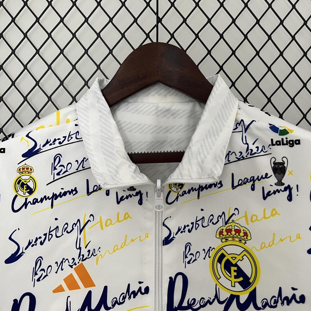 CHAQUETA REVERSIBLE REAL MADRID IV 24/25