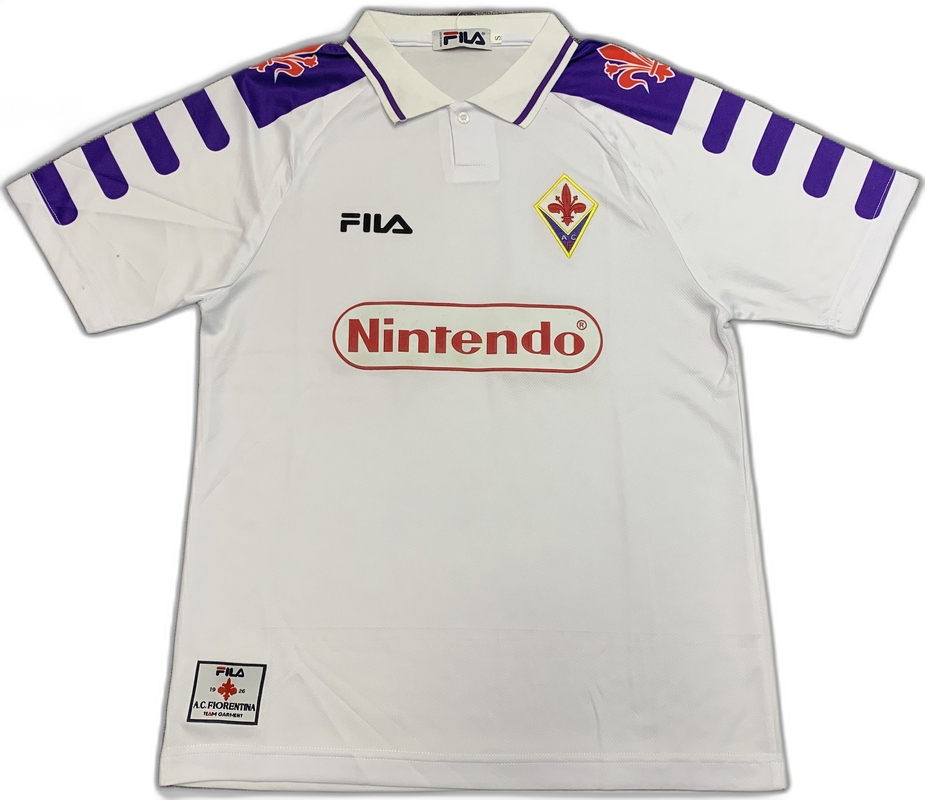 Camiseta Fiorentina 98/99 II Visitante - Versión Retro